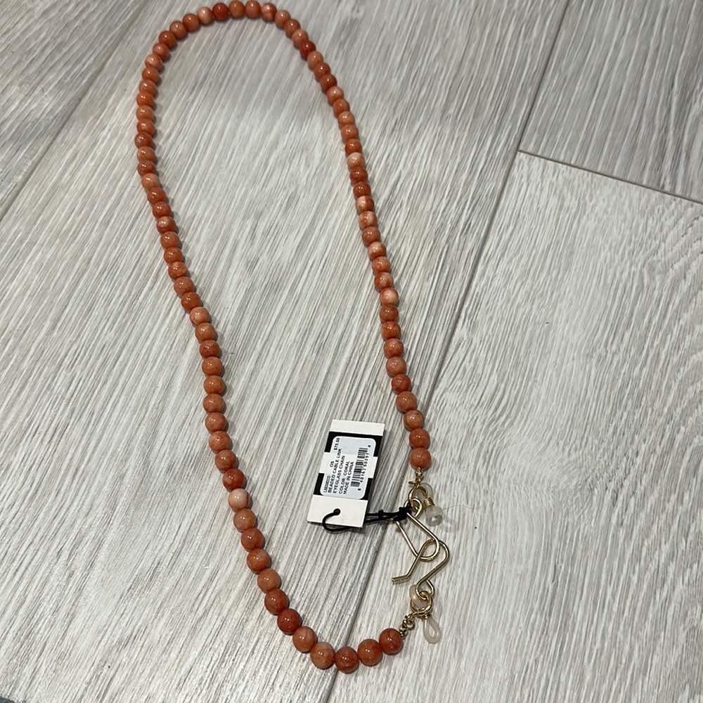 Pink Lele SADOUGHI eyeglasses chain (like new)